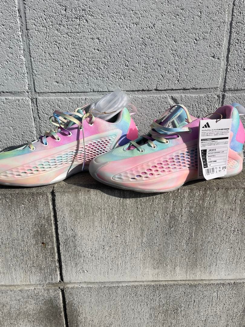 adidas エドワーズ1ロー JR3915 マルチカラー