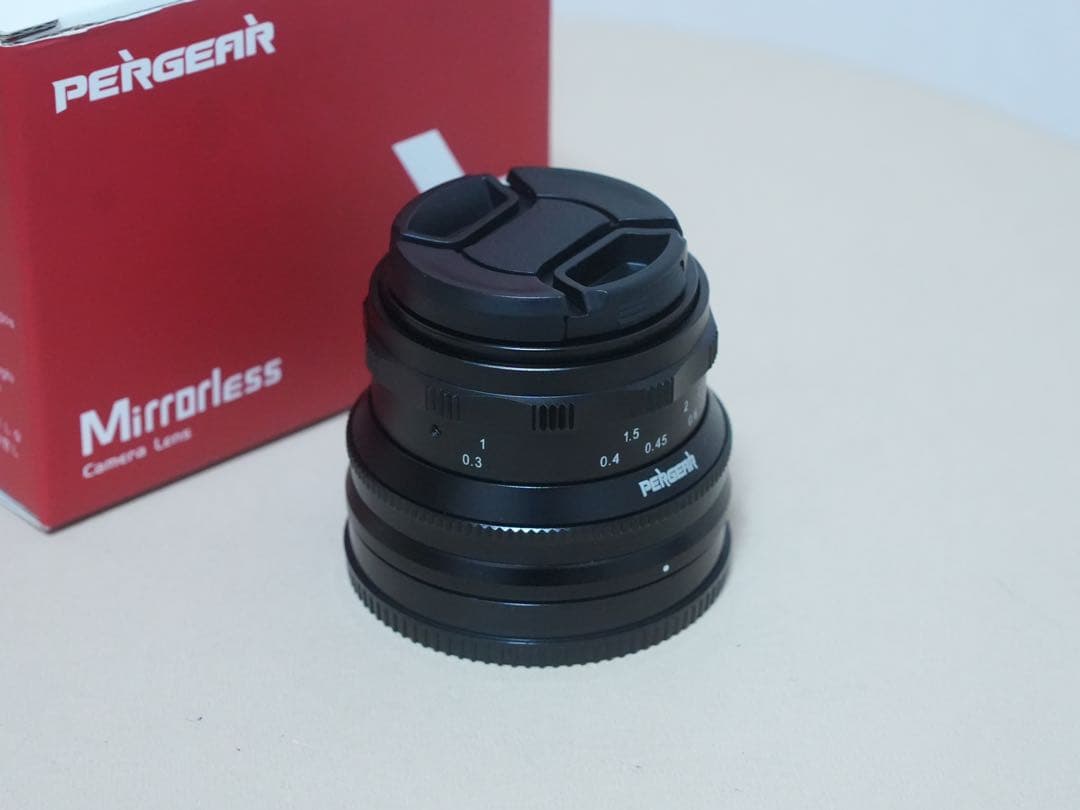 パーギア PERGEAR 35mm F1.4 レンズ Eマウント Sony