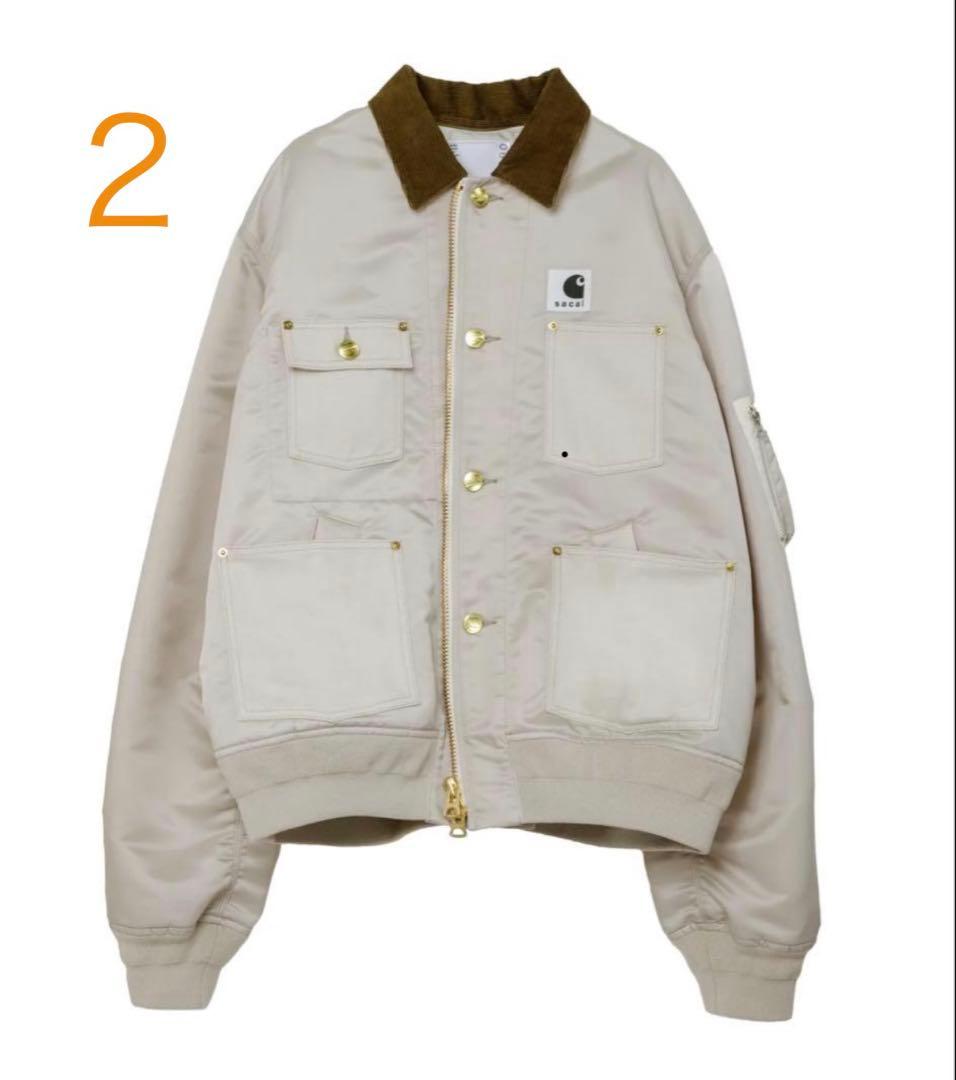 sacai カーハートWIP Nylon Twill Duck Blouson