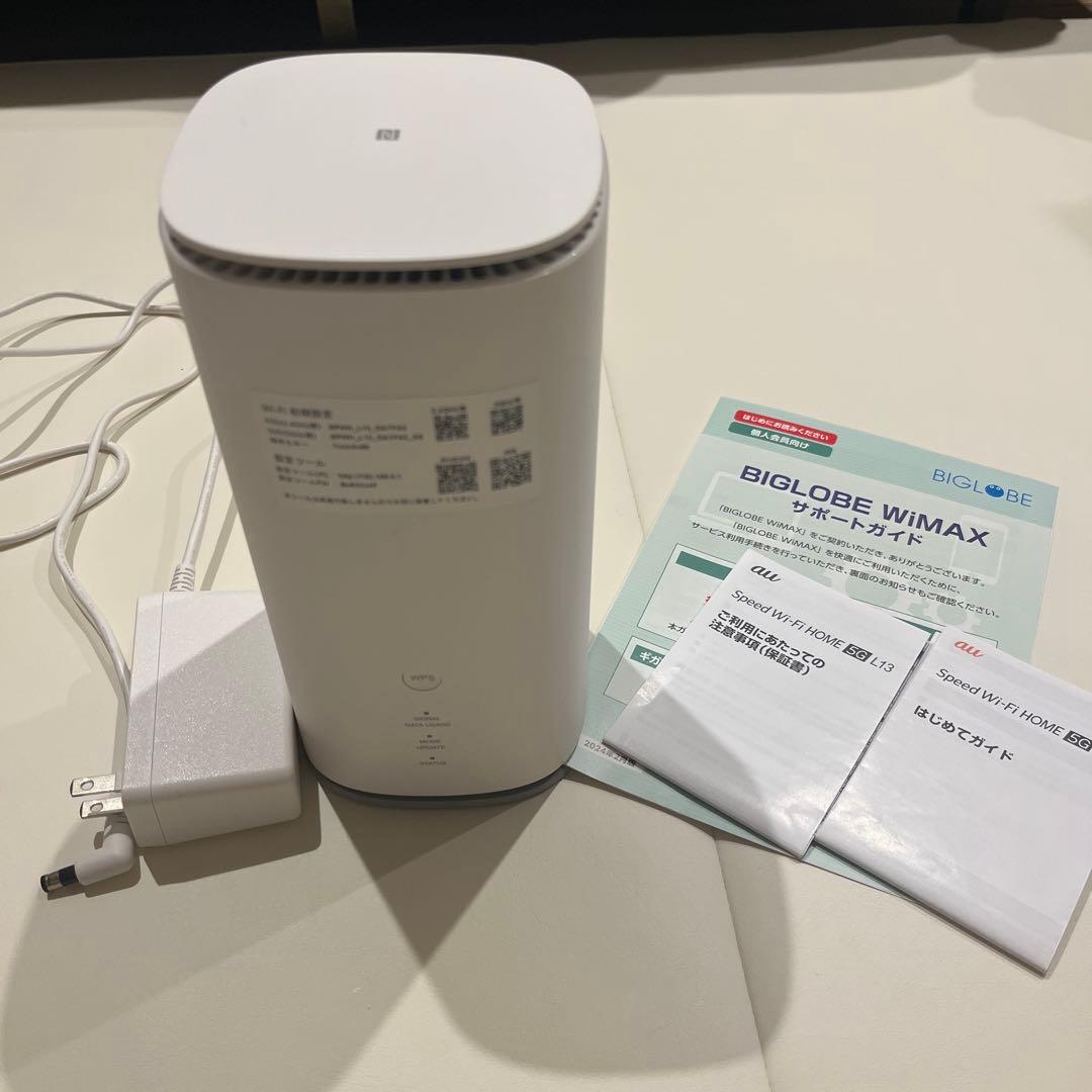 ルーター・ネットワーク機器 Speed WiFi 5G L13