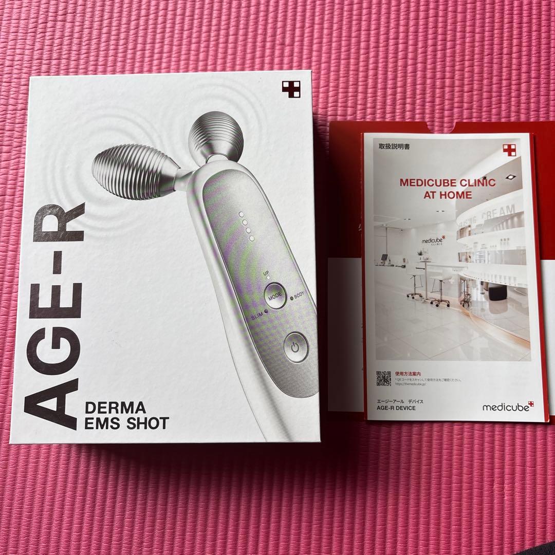 【別売りスタンド付き】AGE-R DERMA EMS SHOT 美顔器