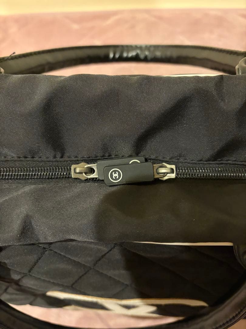 シャネル CHANELノベルティボストンバッグ 黒