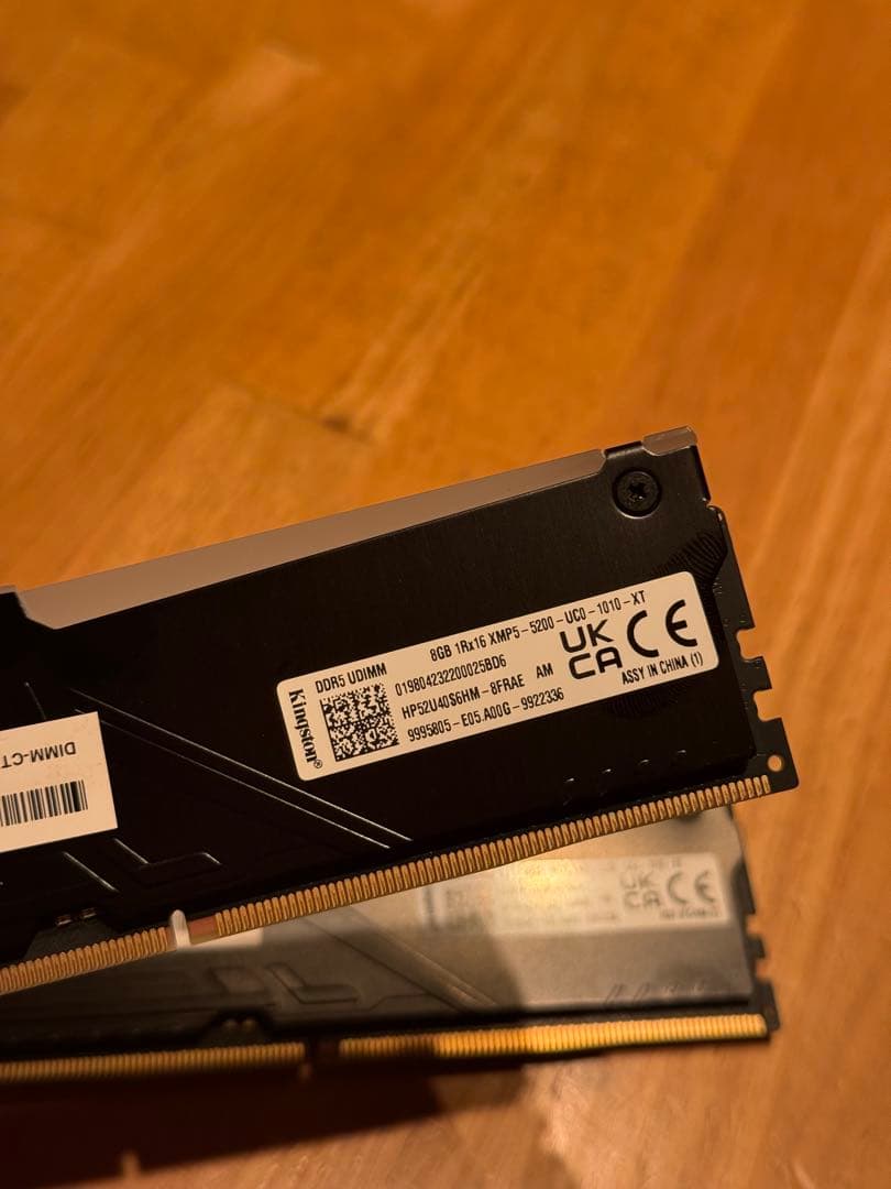 天*ん様 Kingston FURY BEAST DDR5 8GBx2 5200