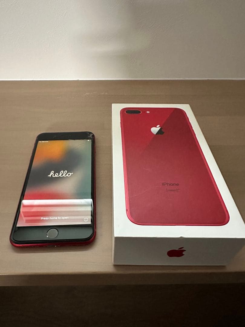 スマートフォン本体 iPhone 8 Plus (PRODUCT)RED 64GB