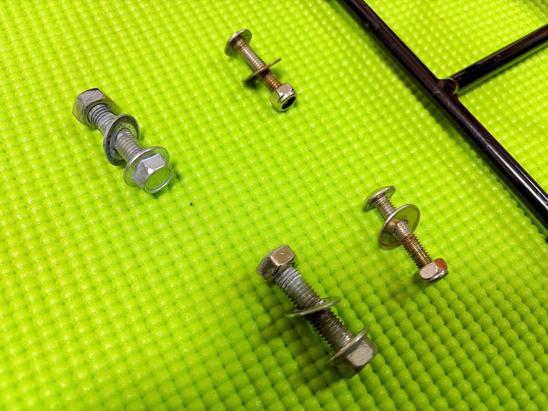 クロスカブ リアキャリア延長＆純正ピリオンシートセット