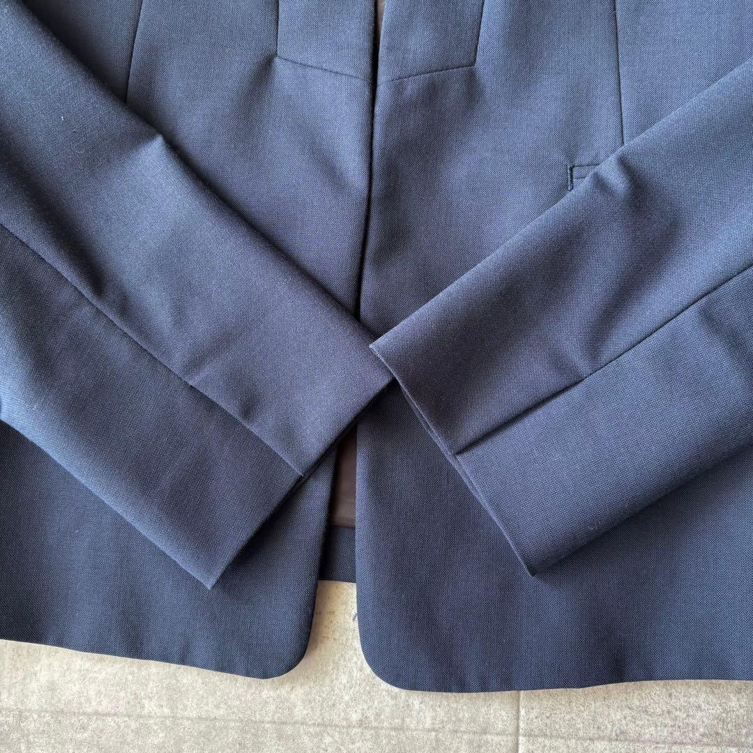 人気✨グリーンレーベルリラクシング カチリラ パンツスーツ 紺 38/36