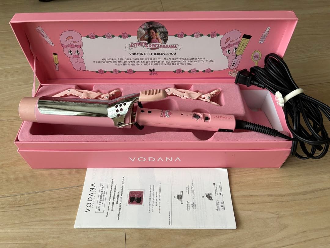 VODANA 限定品エスターバニーコラボ　ヘアアイロン