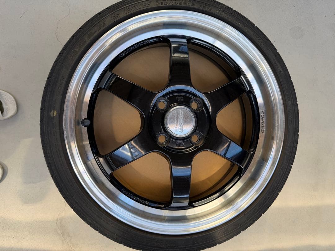 [程度普通]軽自動車用 RAYS VOLK RACING TE37 KCR