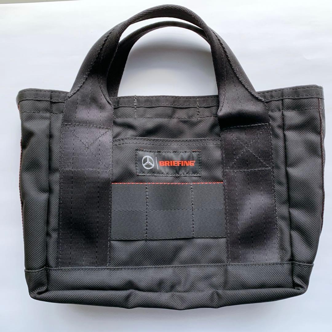 BRIEFING ブリーフィング ×ベンツ ミニトートバッグ/ブラック