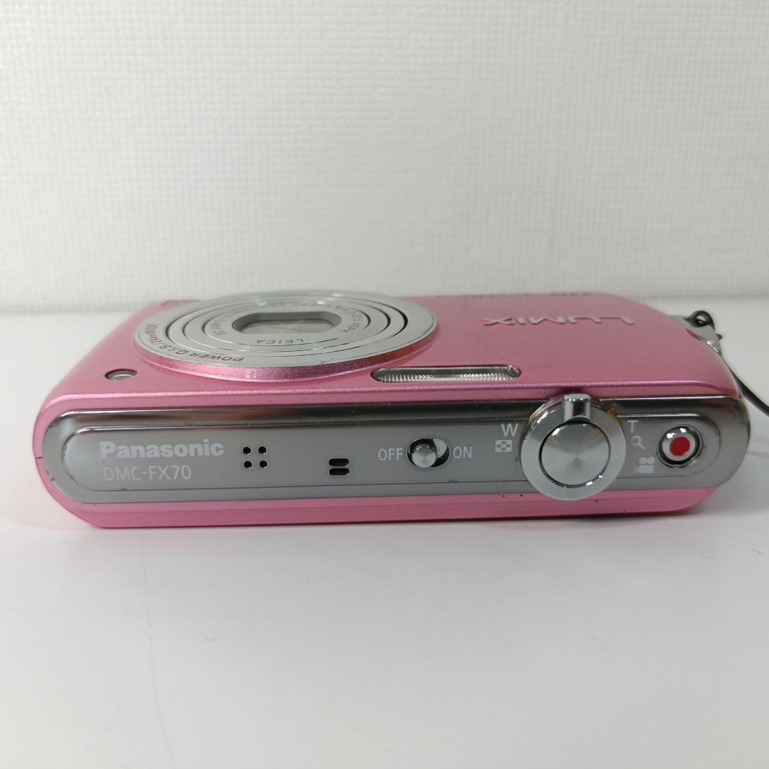 【良品】Panasonic DMC-FX70 ピンク コンパクトデジタルカメラ