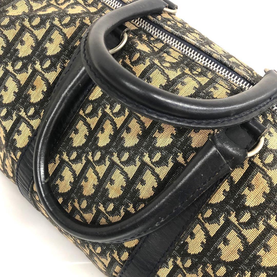 【訳あり品】Christian Diorクリスチャンディオールトロッターボストン