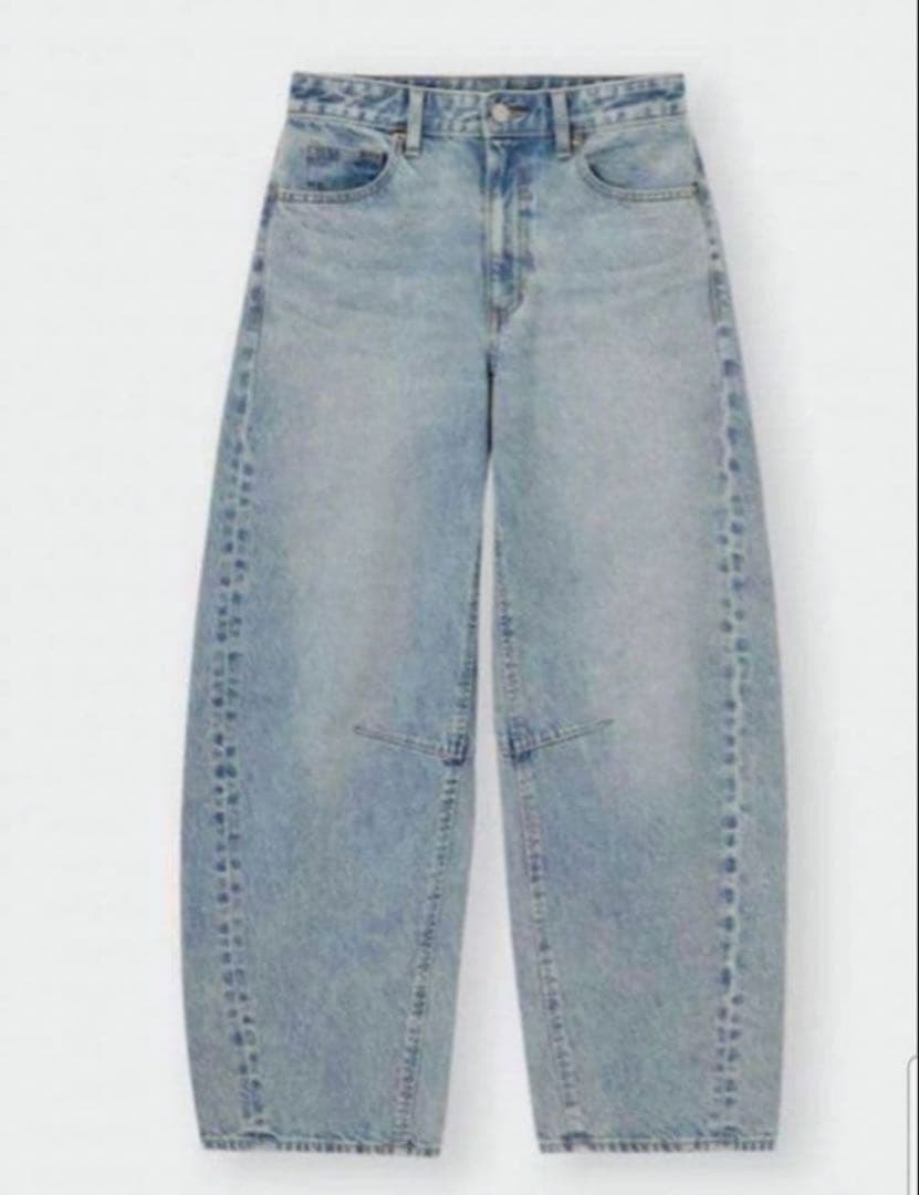 GU バレルレッグジーンズ 4本セット Mサイズ 完売カラー