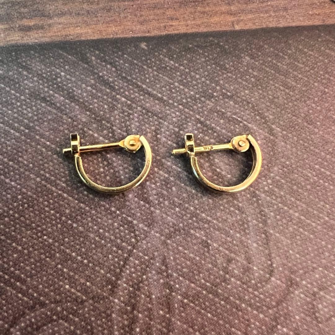 超ミニ　k18 フープピアス