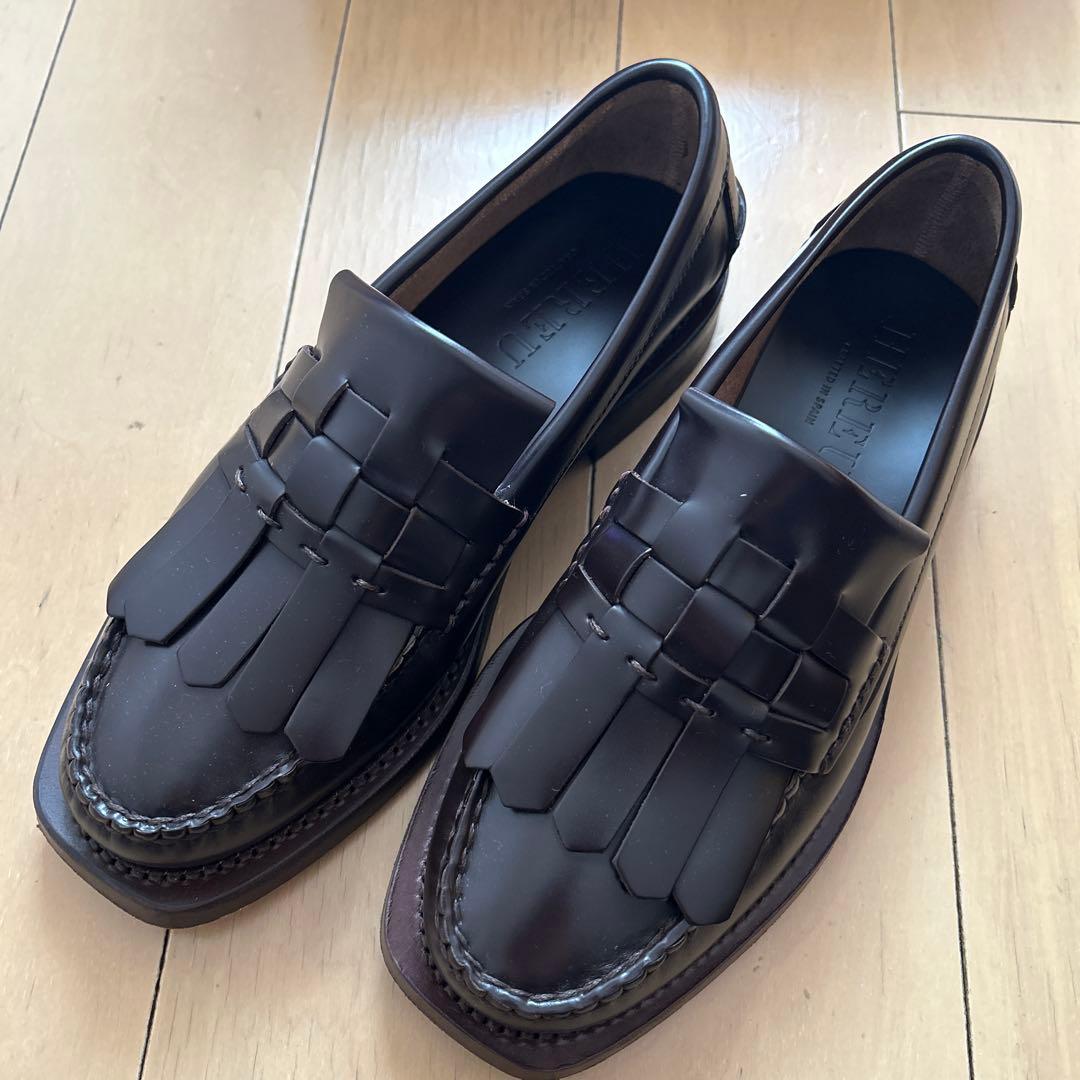 へリュー　ブラウンローファー　37