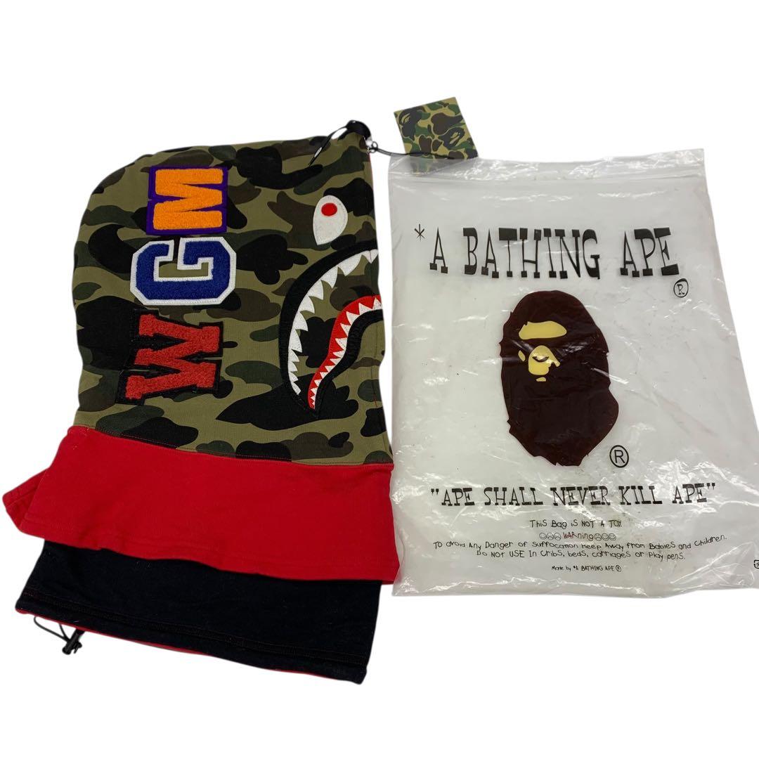 ⭐︎▲ アベイシングエイプ フェイスマスク パーカー ネックウォーマー　値下げ不可