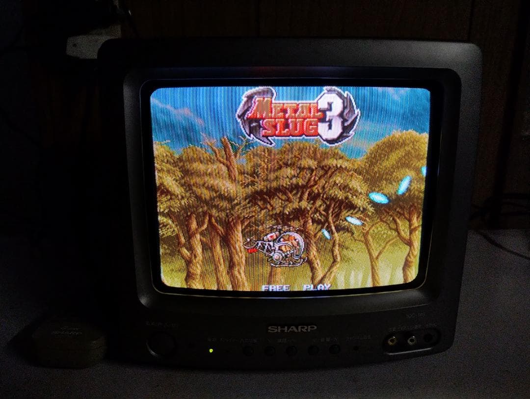 【画質良好】シャープ　10インチ　ポータブル　ブラウン管テレビ　10C-M9