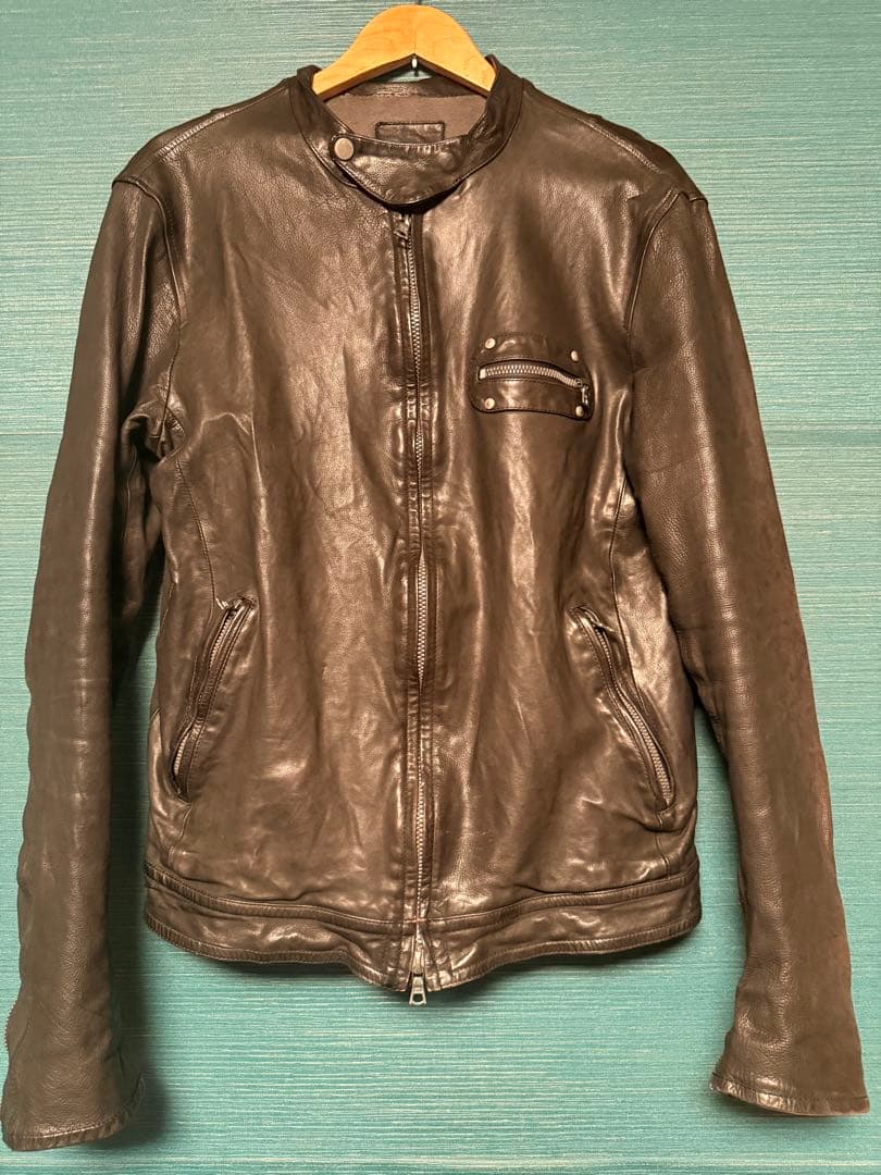 BACKLASH シングルライダース　black