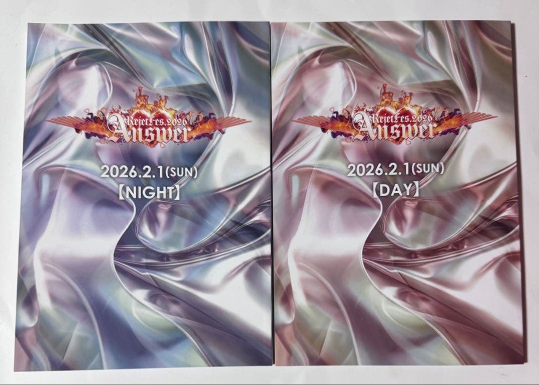 2/1 リジェフェス 朗読劇ブック 昼夜公演