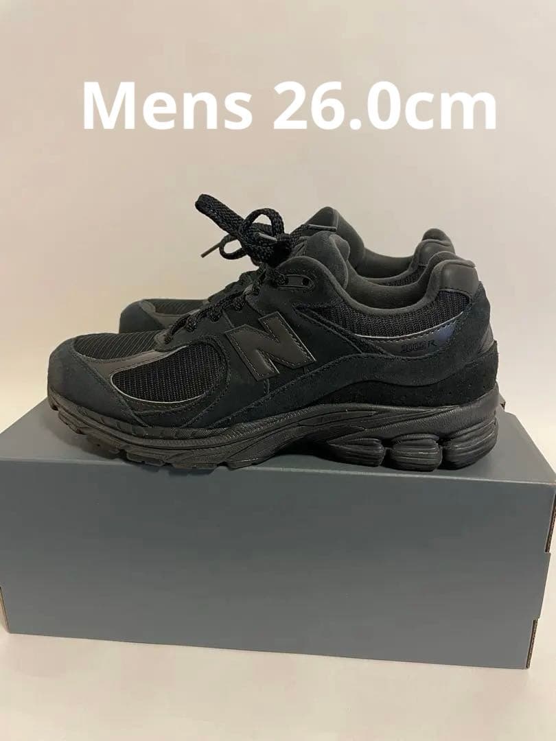 New Balance 2002R 国内正規品 ブラックスニーカー