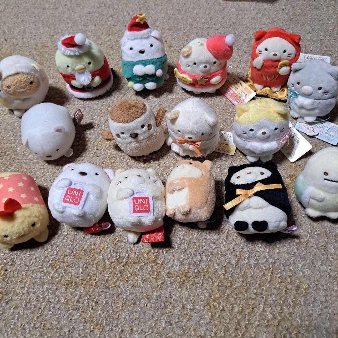 すみっコぐらし　てのりぬいぐるみ　激レアうみがめ　まねきねこ等　沢山