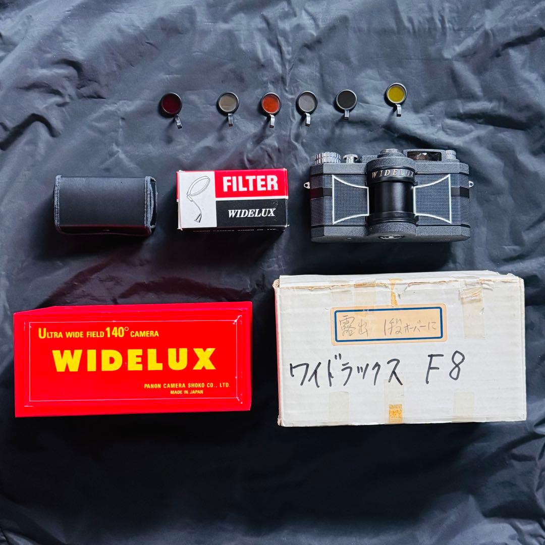 フィルムカメラ Widelux F8 + Filter Set + Box (Serviced)