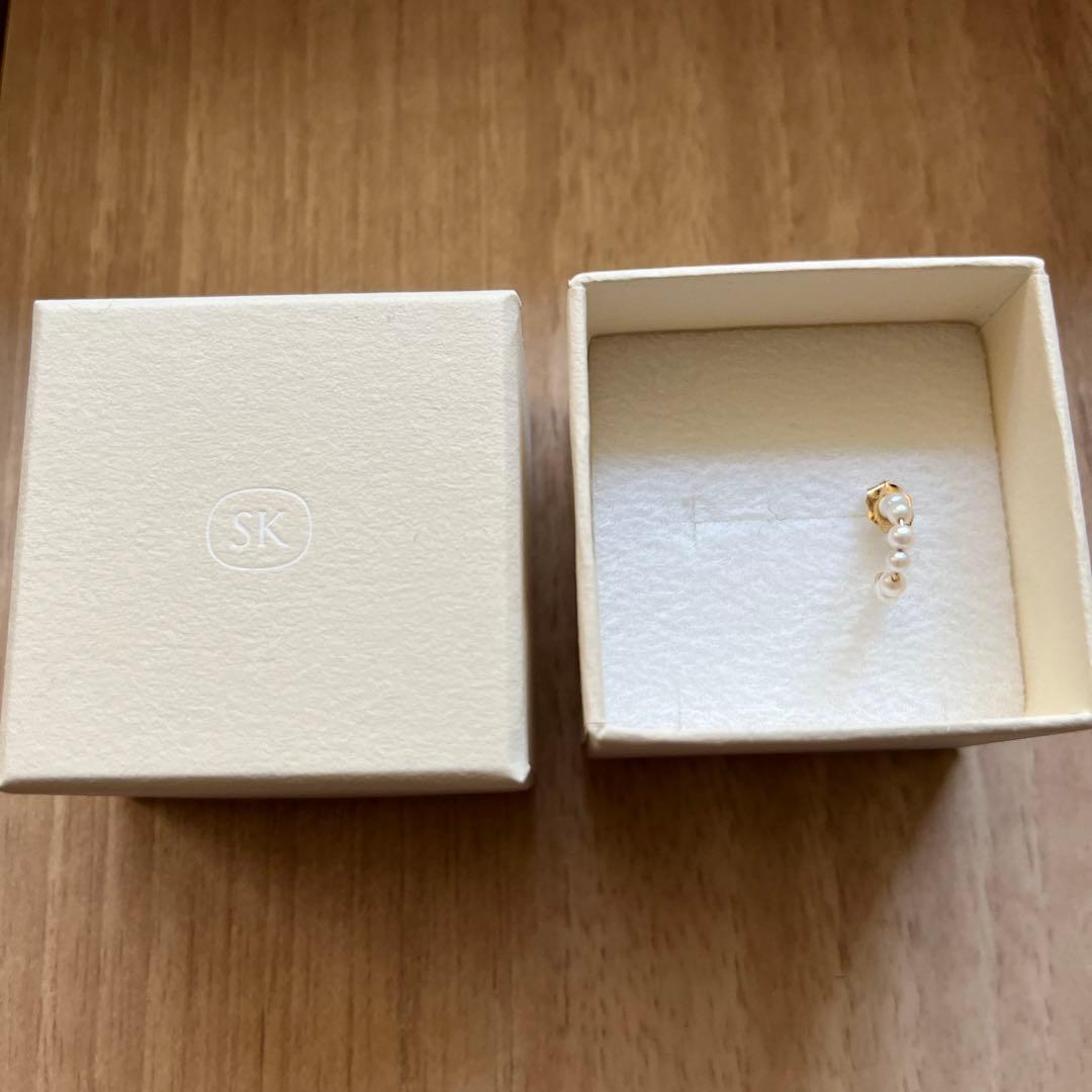 値下げ　片耳のみSatomi Kawakita ちいさなアコヤパールのピアス