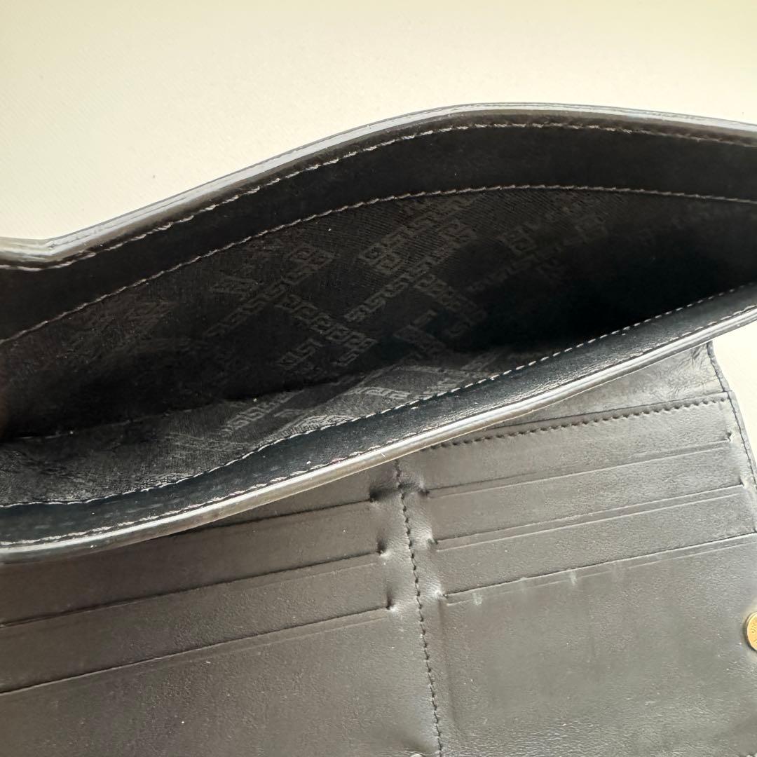【美品】 975 Versace ヴェルサーチ 2つ折り 長財布