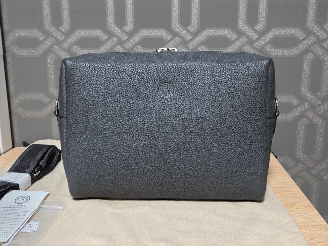 GANZO ガンゾ N POLO(エヌポロ) ショルダーバッグ グレー