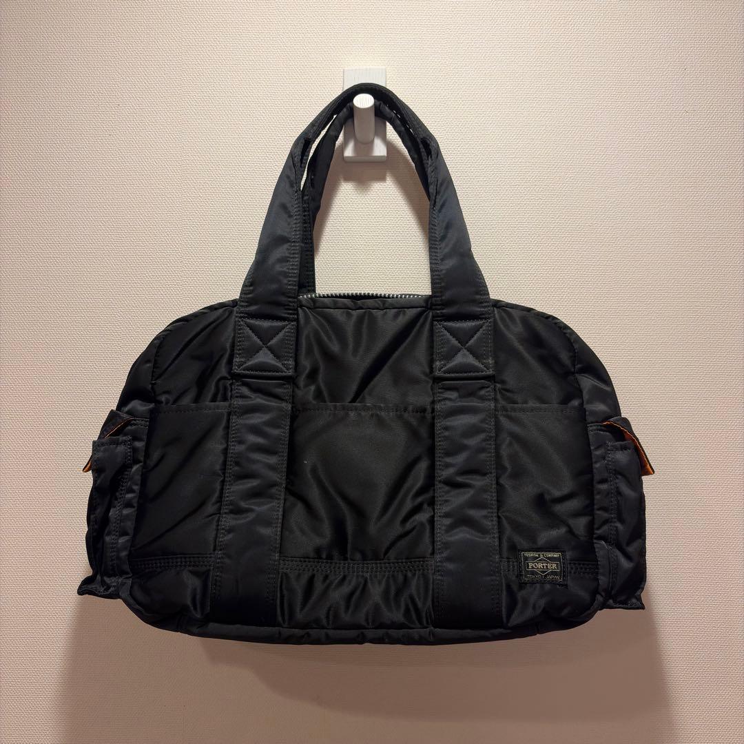ポーター タンカー ダッフルバッグ L ボストン 黒 ナイロン