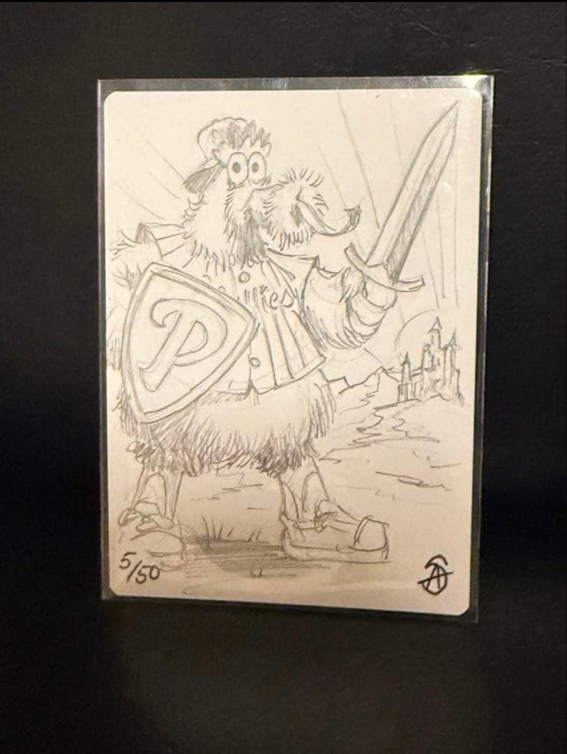 円渦海峡の暴君、アシー/Aesi foil アーティストプルーフ　mtg