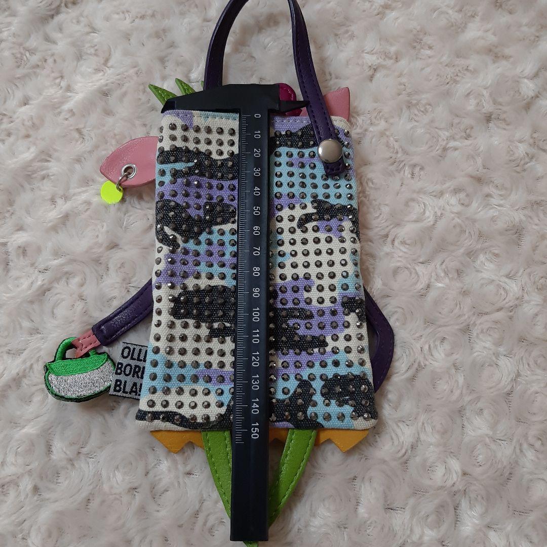 訳あり激レア！アルベロベロ　ラッキーちゃんスマホケース小物入れ☆スマホポーチ