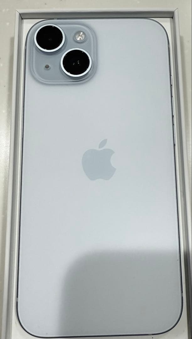 iPhone15 128GB ブルー　SIMフリー　美品‼️