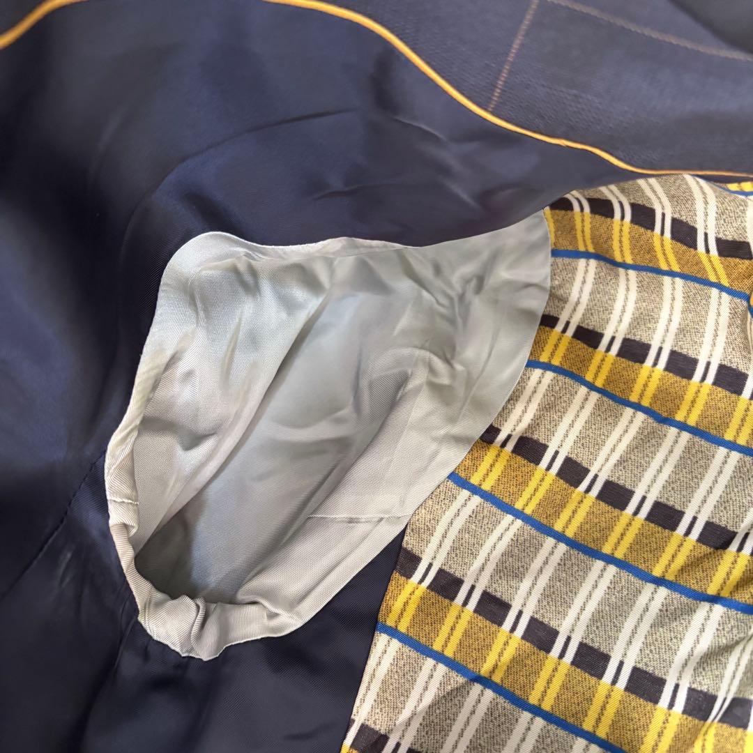 ✨極美品✨ ポールスミス　セットアップスーツ　チェック柄　マルチカラー　総裏