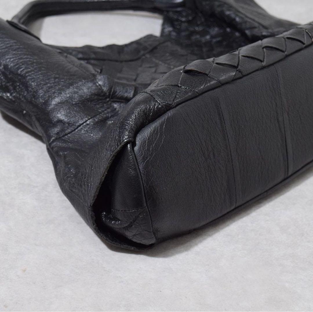 バッグ 00s archive goa Intrecciato leather bag