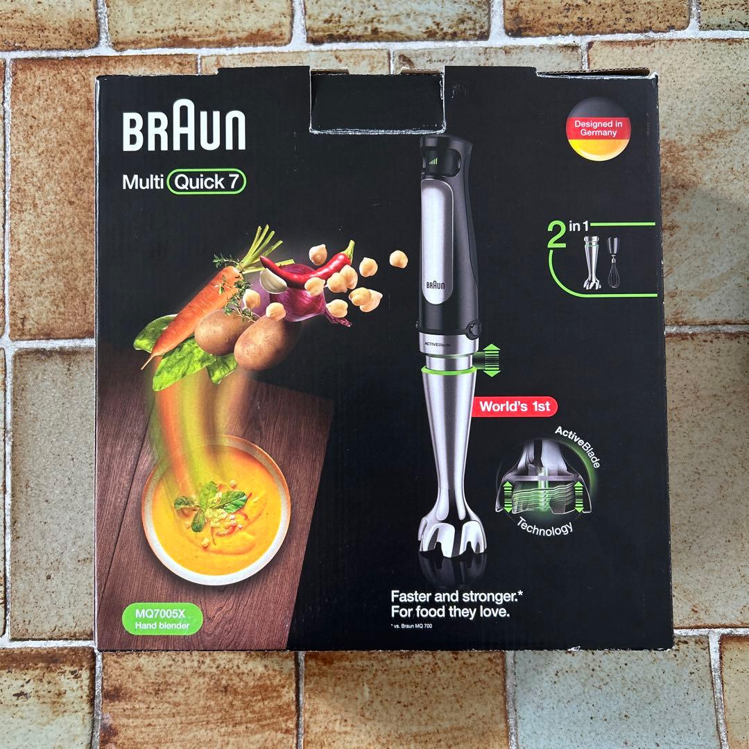 BRAUN ブラウン　ハンドブレンダー　クイック7