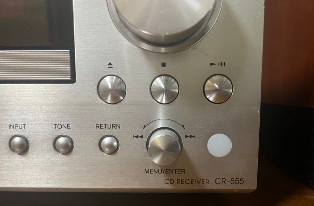 ONKYO CDレシーバーCR-555 スピーカー D-55EX リモコン付き