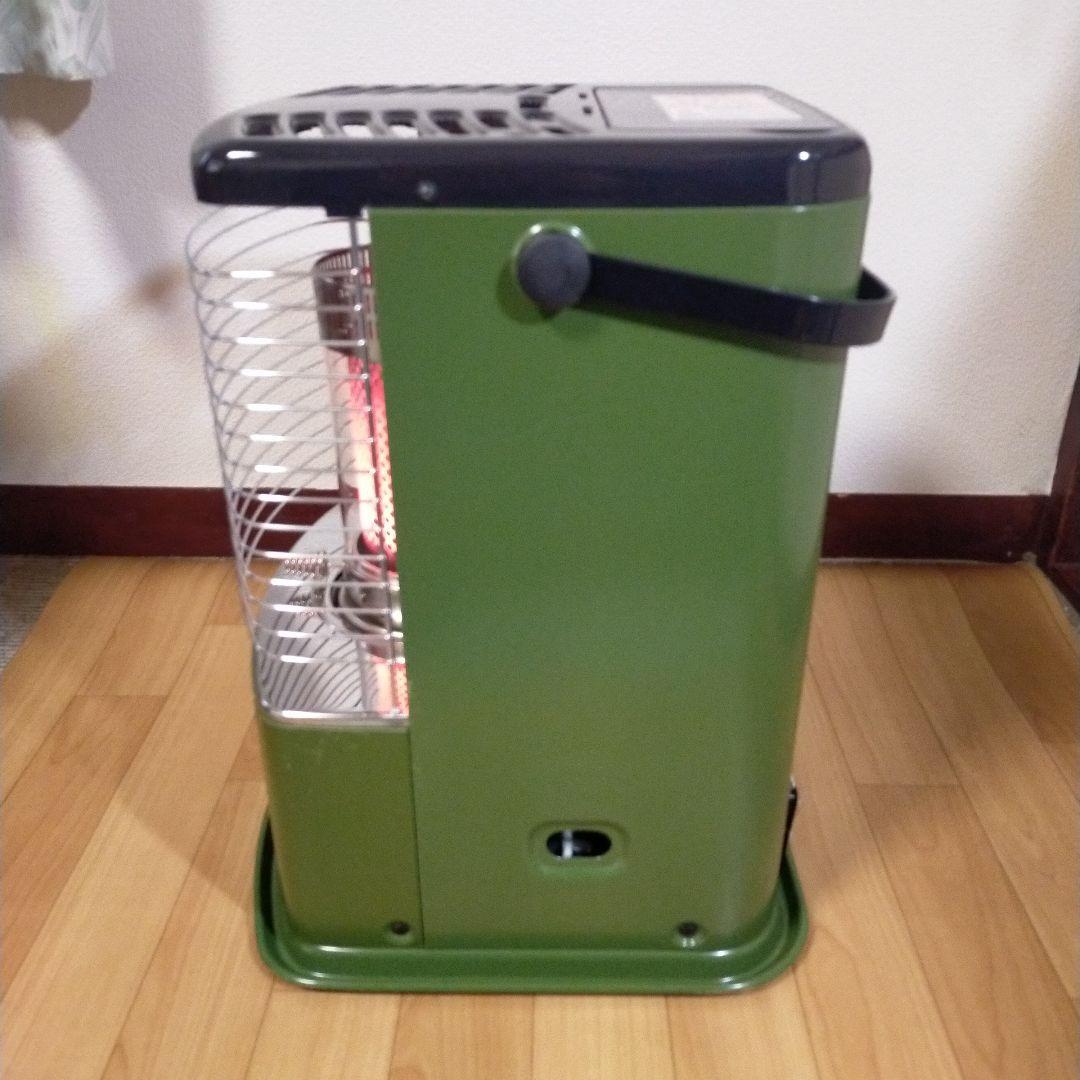 トヨトミ石油ストーブ グリーン コンパクト美品