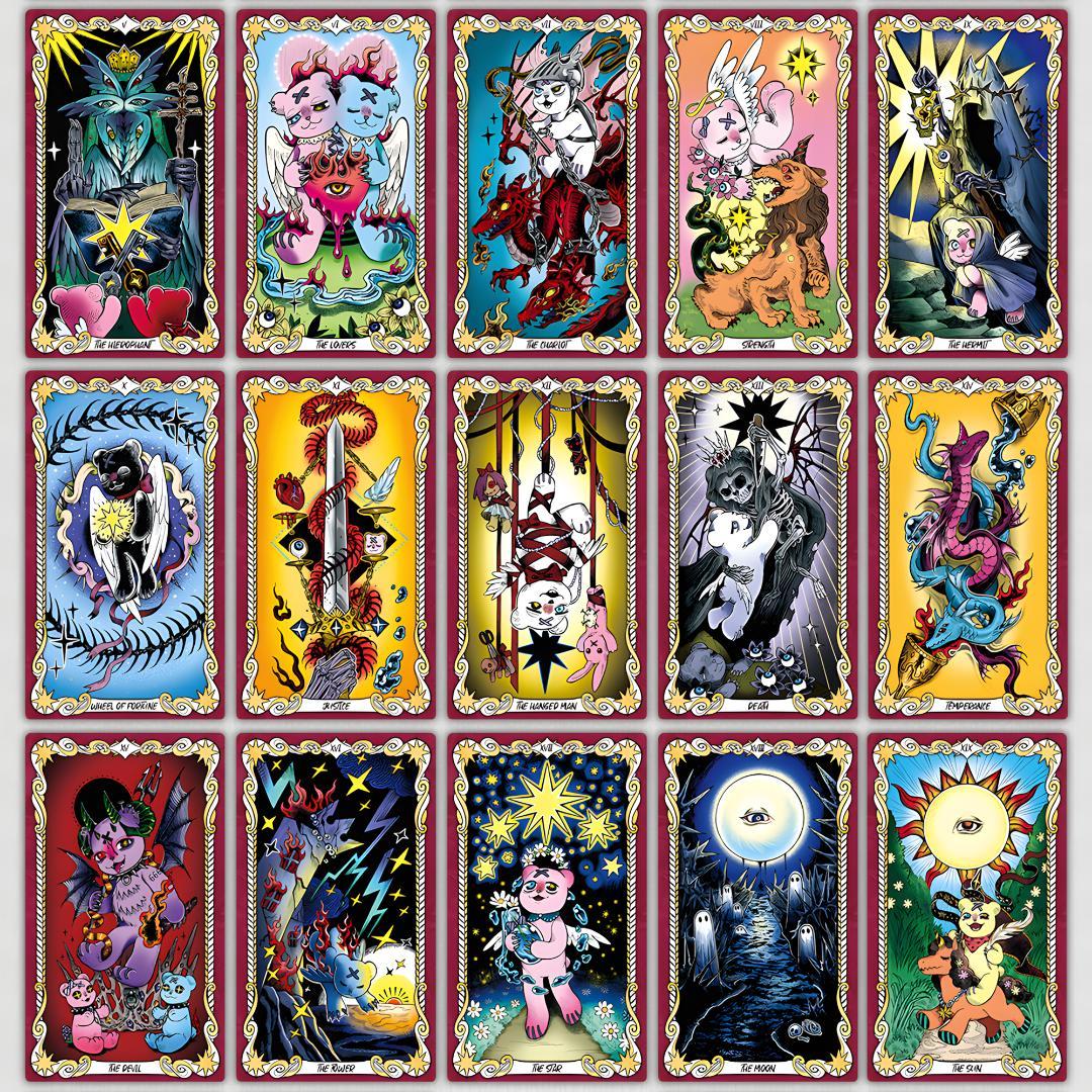 【正規品タロットカード】レア✨クラウドファンディング完売✨封印されたクマタロット