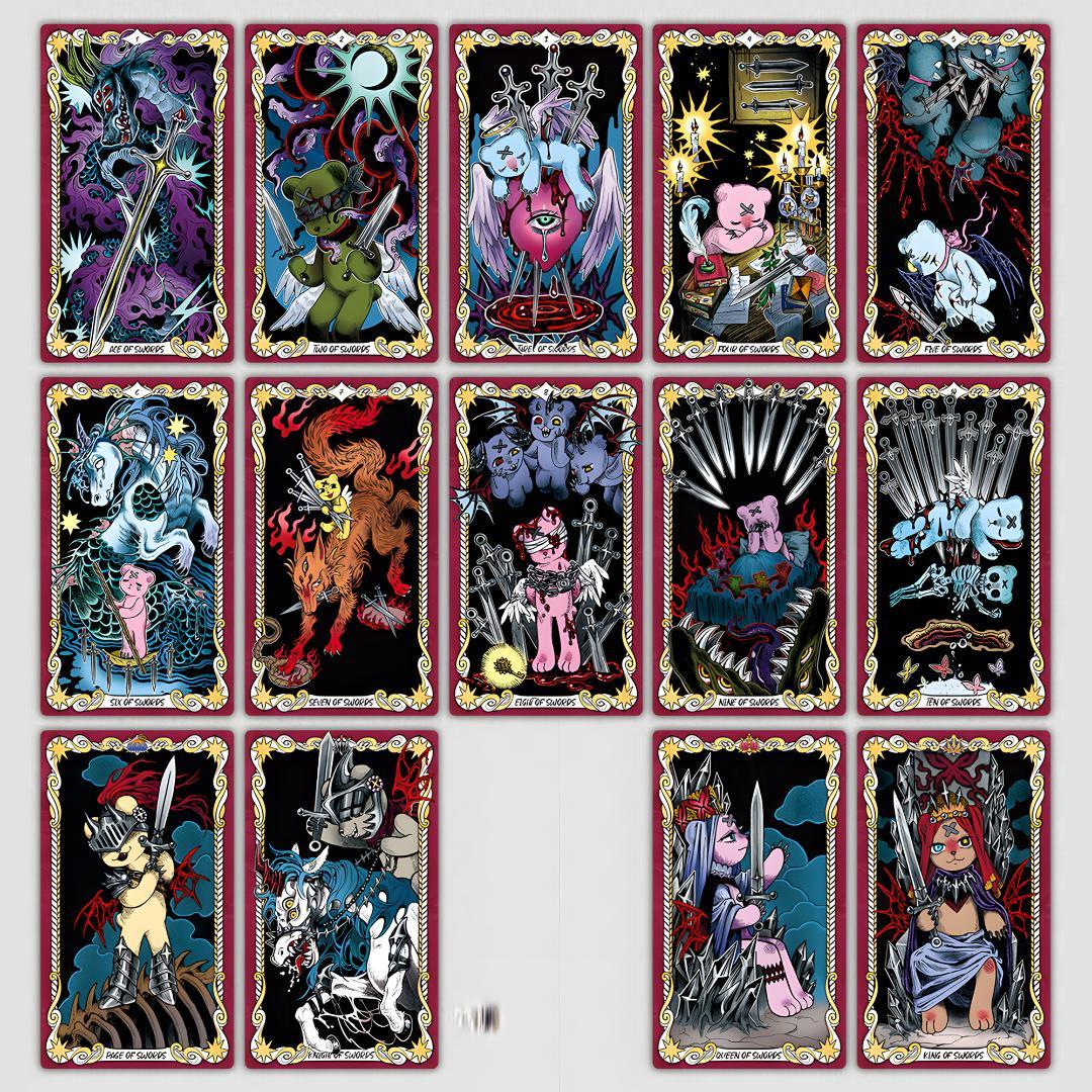 【正規品タロットカード】レア✨クラウドファンディング完売✨封印されたクマタロット