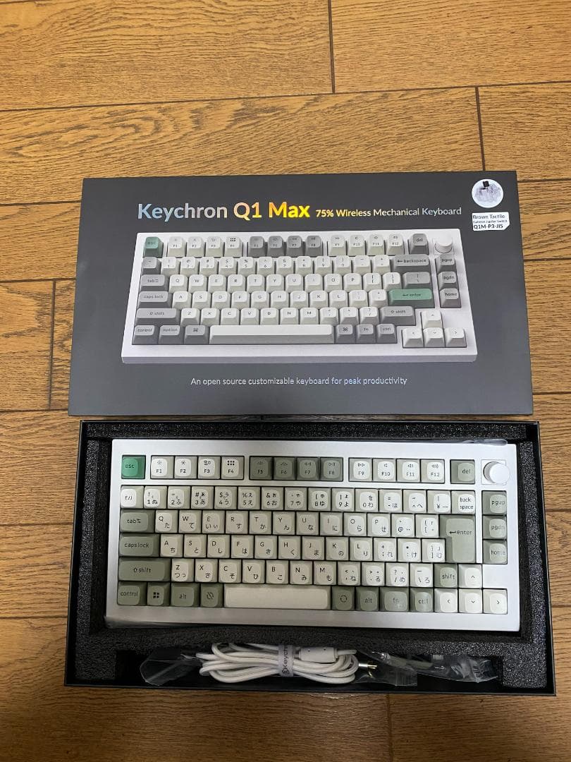 Keychron Q1 Max ワイヤレスキーボード
