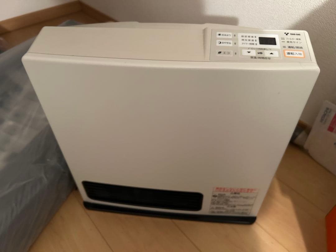 TOHO GAS ガスファンヒーターRC-41FSD（W）