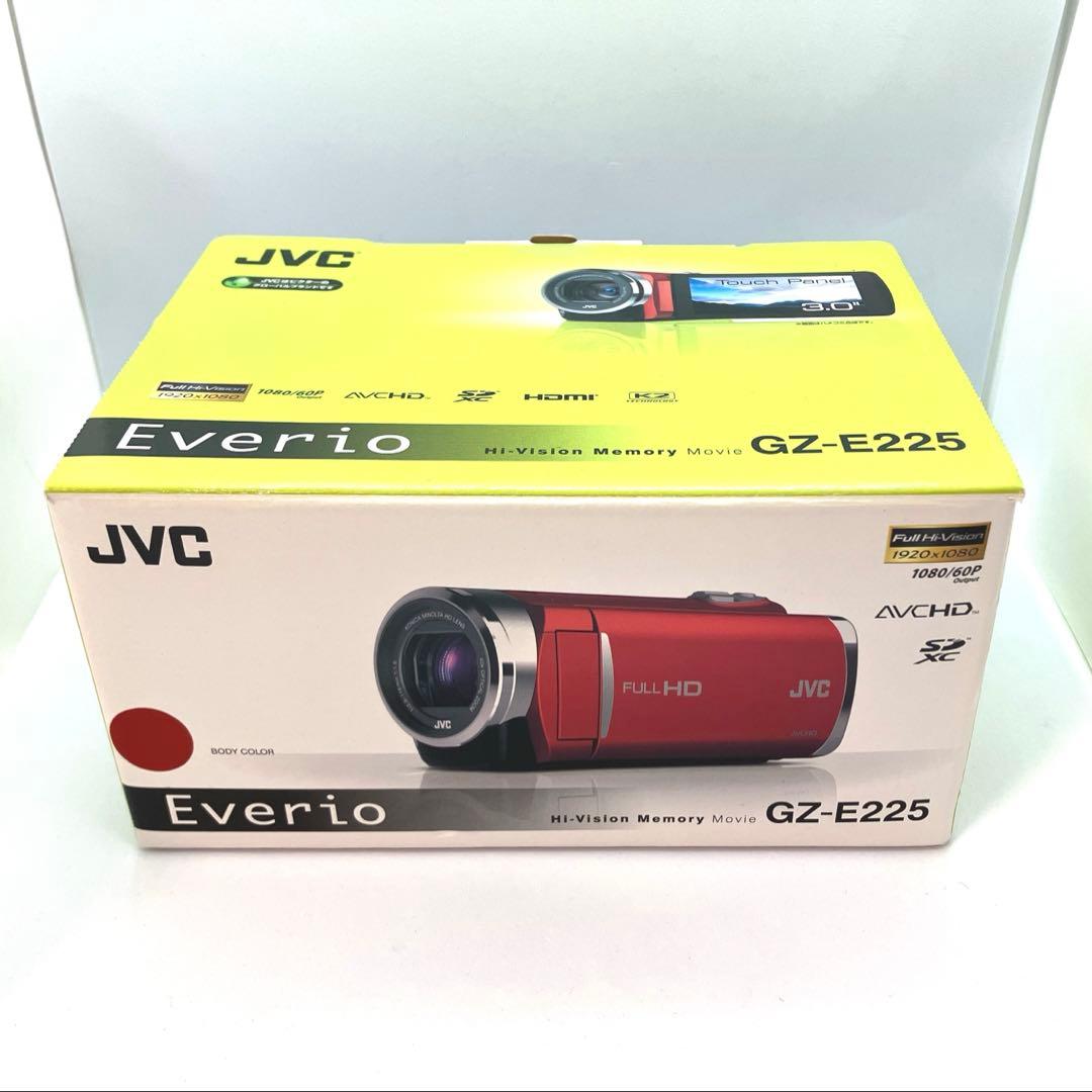 ☆美品☆ JVC ハイビジョン ムービー Everio GZ-E225