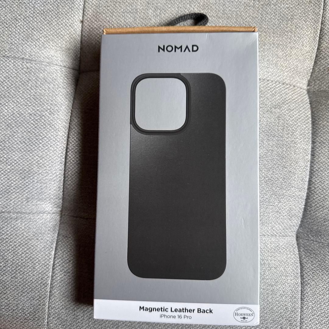 NOMAD iPhone 16 Pro マグネットレザーケース