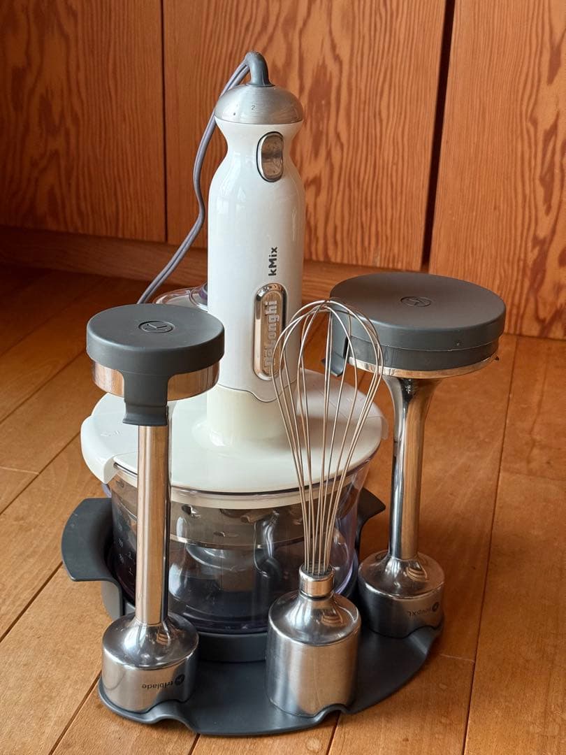 ※値下げ DeLonghi デロンギ ハンドブレンダーセット DHB891 WH