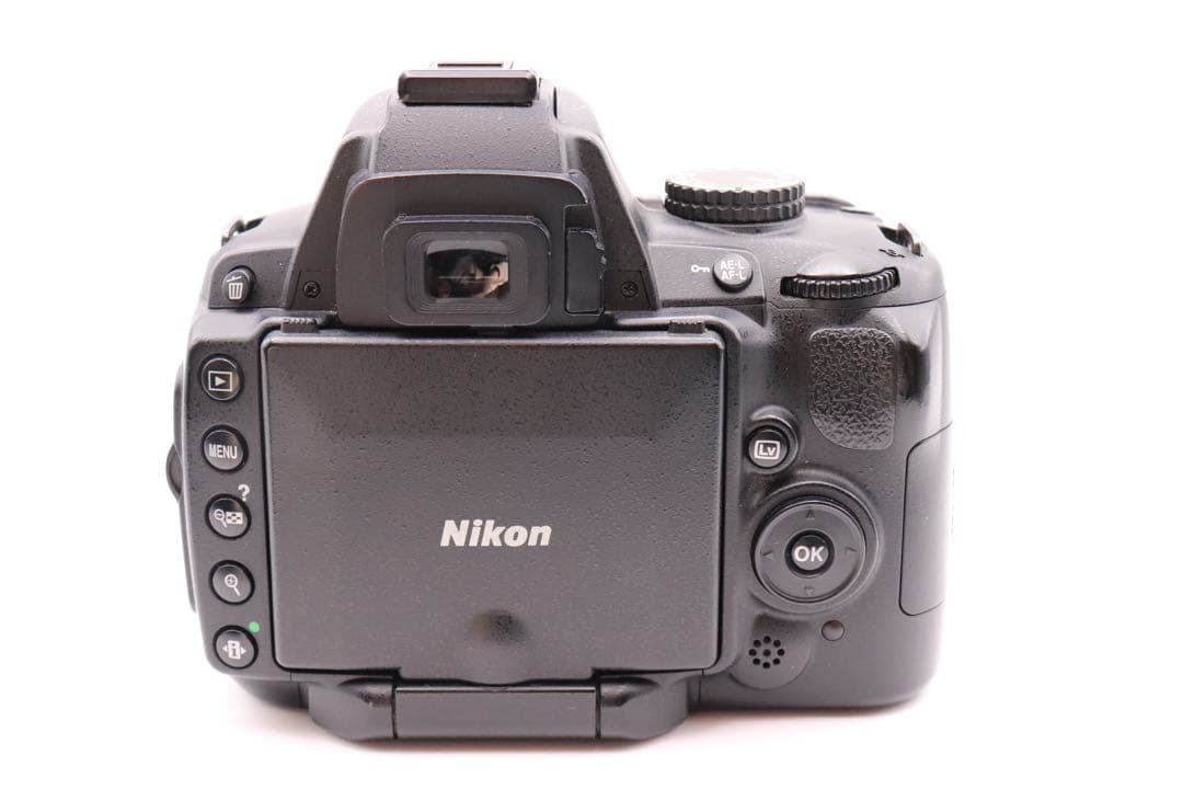 自撮りOK！ Nikon D5000 レンズセット 近〜中距離対応 付属品多数