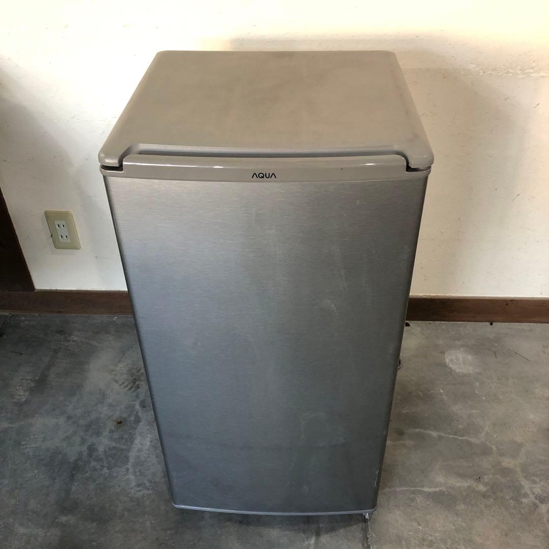 AQUA 75L 冷凍冷蔵庫 1ドア AQR-8G(S)