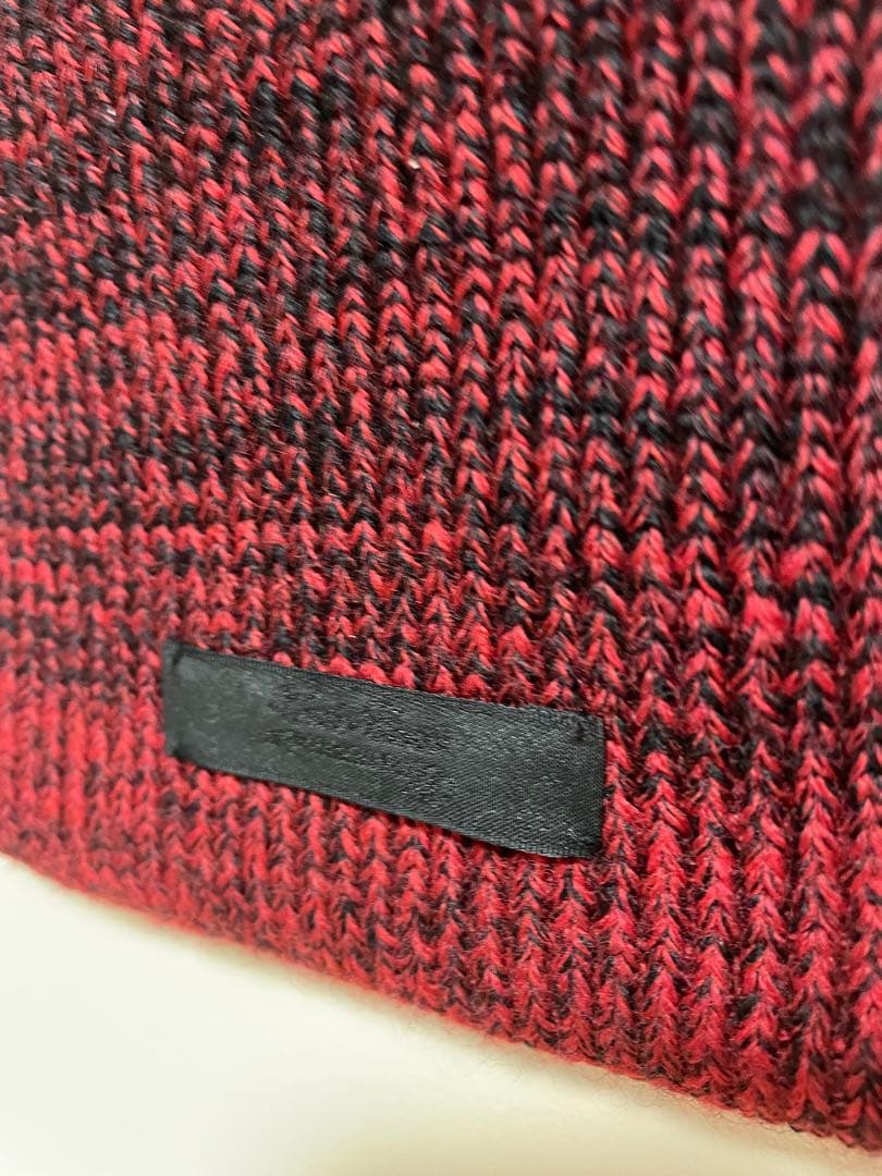 undercover 09aw EARMUFF グラデーション　ニット　ポーチ