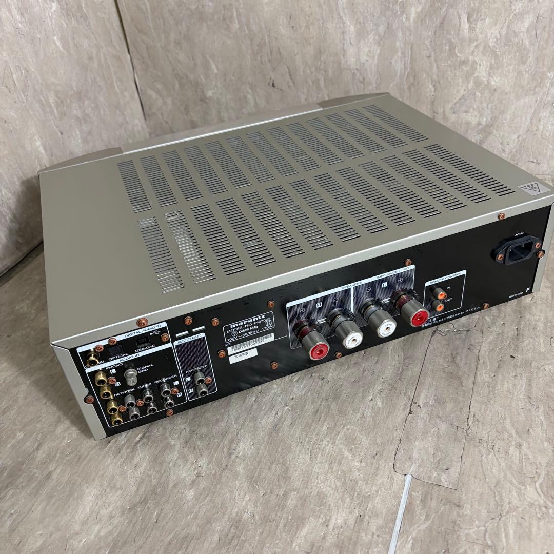 極美品 Marantz PM7005 プリメインアンプ リモコン 説明書付
