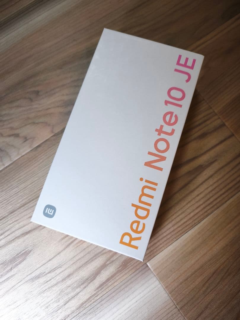 【ほぼ新品未使用】RedmiNote 10 JE 5G 64GB クロムシルバー