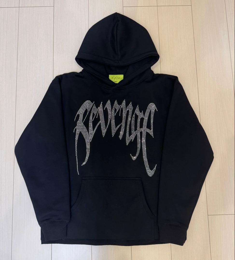 キ*様 REVENGE Rhinestone パーカー　XXXTENTACION